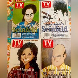 Seinfeld TV Guide Collectible Set